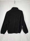 Hard Rock Cafe Fleece Large San Antonio Snap Black Pockets Hotel Jacket Pullover