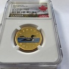 Ngc 2020 Silver Proof Colorized    gilt Canada Loon    Pf70 1st Releases S 1