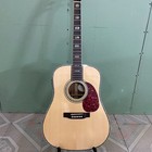 D45 Acoustic Guitar Natural Finish  Abalone Inlay Small Size Solid Spruce Top