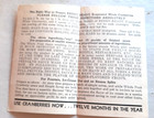 Vintage Makepeace Cranberry Booklet