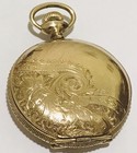 Antique Pocket Watch Waltham 1892 Size 0s Double Hunter Case    Runs
