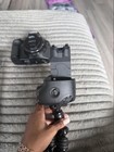 Battery Grip Vertical Grip For Canon Camera  Black  Tripod Mount
