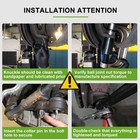 14pc Susp Kit Tie Rods Sway Links Ball Joint Idler Arm Sleeve 96-99 Chevy Tahoe