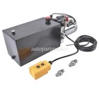 New 10 Quart 2 5 Gal Hydraulic Pump Double Acting Dump Trailer Power Unit Dc 12v