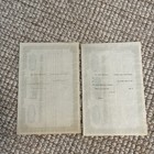 2- Old Colony Railroad Bonds 1880   s  383  446 Unissued Ma Ri New England History