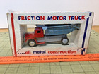Vintage Tin Dump Truck Friction Motor  5110 Made In Japan With Original Package