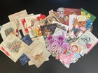 28 Used Antique Greeting Cards And 2 New Antique Greeting Cards