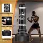 70  Freestanding Punching Bag W  Stand Boxing Gloves Air Pump Mma Training Bag