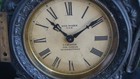 Antique C 1895 New Haven Iron Front Novelty Mantle Alarm Clock - Rarity