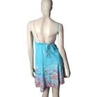 Vintage Y2k Rare Blumarine Coral Print Beach Summer Dress Archive
