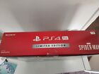 New Sony Playstation 4 Pro Ps4 1tb Spider-man Limited Edition Console System