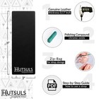 Hutsuls Leather Strop Honing Sharpener Knife Chisel Stropping Polishing Compound