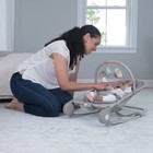 Summer By Ingenuity 2-in-1 Baby Bouncer   Rocker Duo For Infants  Light Gray Twe