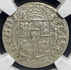 Poland 1623 King Sigismund Iii  Silver 3p 3 Polker Coin 1587-1632 Ad  Ngc Au
