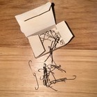 Vtg Mustad 9575 Limerick Fishing Hooks Size 1 0 Box Of Hooks Norway Usa  50pc 