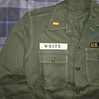Vintage 50s Korean War Military Army Button Up Og 107 Shirt 1950s