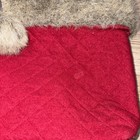 Bath And Body Works Bag Purse Red Bag With Faux Fur Y2k