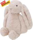 Purple Bunny Stuffed Animal - Adorable Plush Companion For Cuddles      