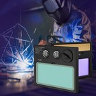 Trqwh Solar True Color Welding Lens With 2 Arc Sensors  Adjustable Shade 4 9-13