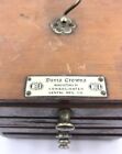 Older Consolidated Dental Mfg Davis Crowns Porcelain Teeth Implant Kit Chest Lmm