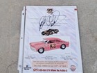 Dale Earnhardt Signed K2 Advertising Page 11 X 8 Nice Big In Black 