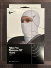 Nike Pro Hyperwarm Hood Therma Fit Unisex White Ski Mask Football     Nib