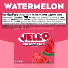 Jell-o Watermelon Flavor Gelatin 3 Ounce Pack Of 4 Delicious Dessert Gelatin