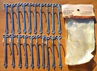  20  Vintage Graber 4  Slip On Steel Drapery Curtain Hooks 1 2  Drop Drape