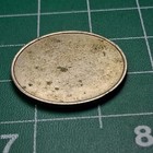 Vintage Double Sided Blank Aluminum Bronze Token Coin