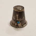 Vintage Mexico Sterling Silver Thimbles Lot Of Six