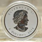  2016 Canada  5 Silver Maple Leaf Four-leaf Clover Privy 1 Oz Silver