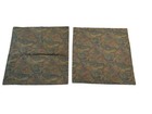 Ralph Lauren Archival Collection Frazier Olive Multi King Shams Pair 28  X 28 