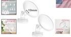 19mm Spectra-compatible Breast Pump Flanges - 2 Pack For Comfortable Pumping