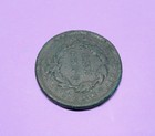 Antique 1840 s Braided Hair  Large Cent  Us Mint 1c Copper Coin