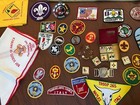 Huge Vintage Lot Of Boy Scouts Patches Badges   Accessories Over 60 Pieces