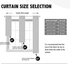 100  Blackout Curtain 2 Panels Set thermal Insulated Window Drapes For Bedroom f