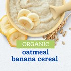  2 Pack  Organic For Baby  Grain   Grow     2nd Foods    Oatmeal Banana Cereal  8oz
