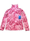 Columbia Women   s Medium Arctic Air Printed Half Zip Pullover Jacket Active Fit