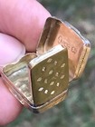 George Iii Engraved Silver Vinaigrette Gilded Interior Hallmark Birmingham 1814
