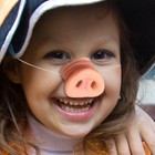 Funny Animal Nose With Elastic Band Realistic Halloween Child Costume Accessory