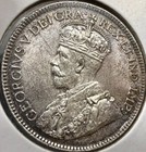 1919 Canada Quarter 25 Cents Silver Coin