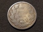 1921 Chile Peso Andean Condor Santiago World Silver Type Coin