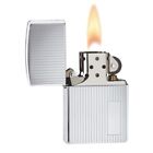 Zippo Windproof High Polished Chrome Engine Turned Lighter  350  New In Box