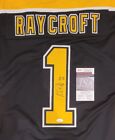 Andrew Raycroft Boston Bruins Autographed Signed Black Style Jersey Xl Coa jsa