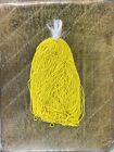 Vintage Czech Glass Seed Beads Kilo  master Hank  Opaque Yellow 16 0 20  Strands