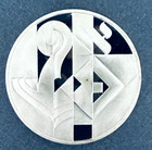 1986 Proof Israel 2 Sheqalim Silver Coin -- Hannukah -- Bu -