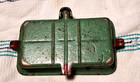 Vintage Arcade Toy Waffle Maker  630 Cast Iron 5 x2 5  Dollhouse Size Kitchen 