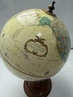 Replogle 9    Desktop Globe World Classic Series Vintage Map Wood Base