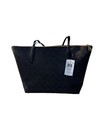 New Coach Signature Tote Bag In Brown black