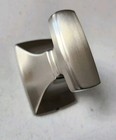 Amerock Bh36010g10 Highland Ridge Single Hook Robe Hook  Brushed Nickel